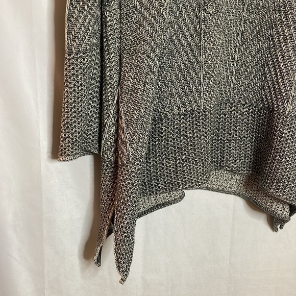 JEANNE PIERRE FLOWY KNIT TUNIC SWEATER (S) - Picture 3 of 7